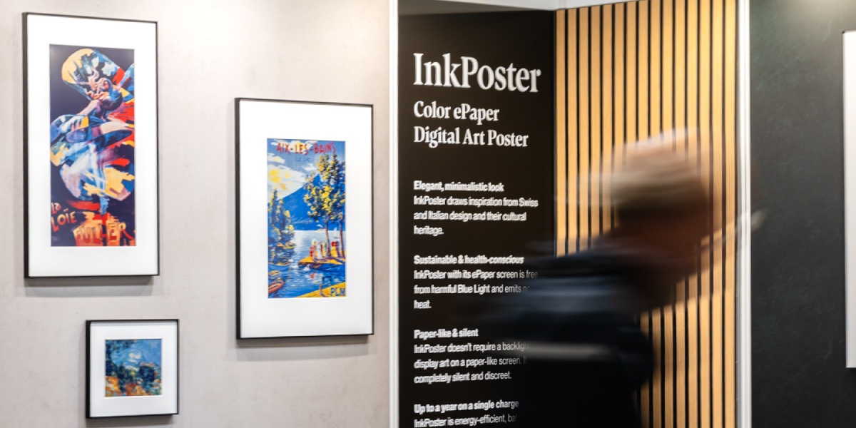 PocketBook aggiunge IONNYK al portafoglio: InkPoster e InkPoster insieme all’IFA di Berlino