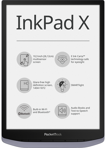 PocketBook InkPad X espande gli orizzonti di lettura