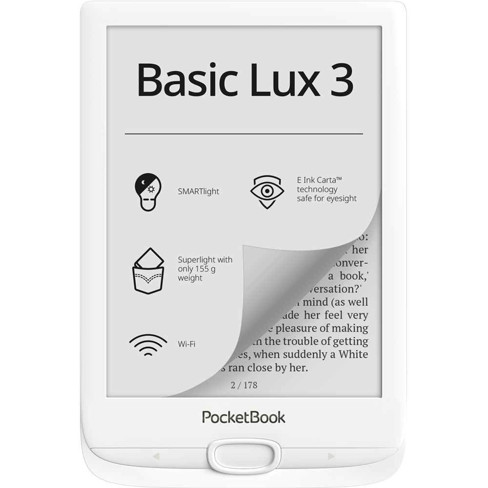 PocketBook Basic Lux 3 White