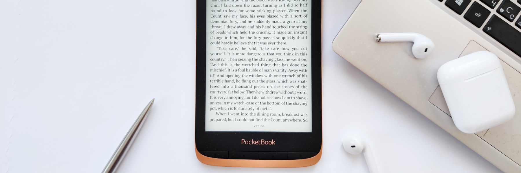 Audiolibri sul tuo PocketBook: i migliori e-reader con supporto audio