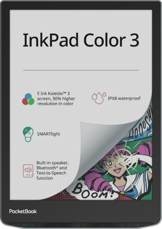 Lettura degli e-book a colori vivaci!