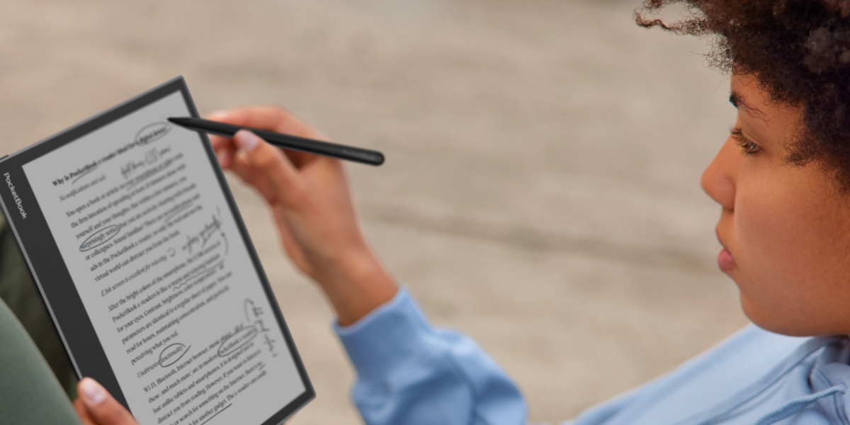 Riconoscimento del testo in PocketBook InkPad Eo: conversione degli appunti scritti a mano in testo con l'OCR